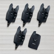 Набір сигналізаторів електронних Weida FA-213N2-4, 4шт + пейджер